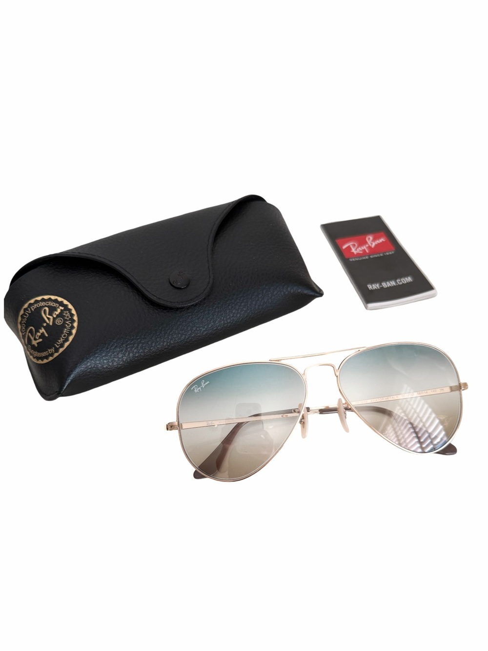Ray-Ban Gold Aviator Metal II - RB 3689